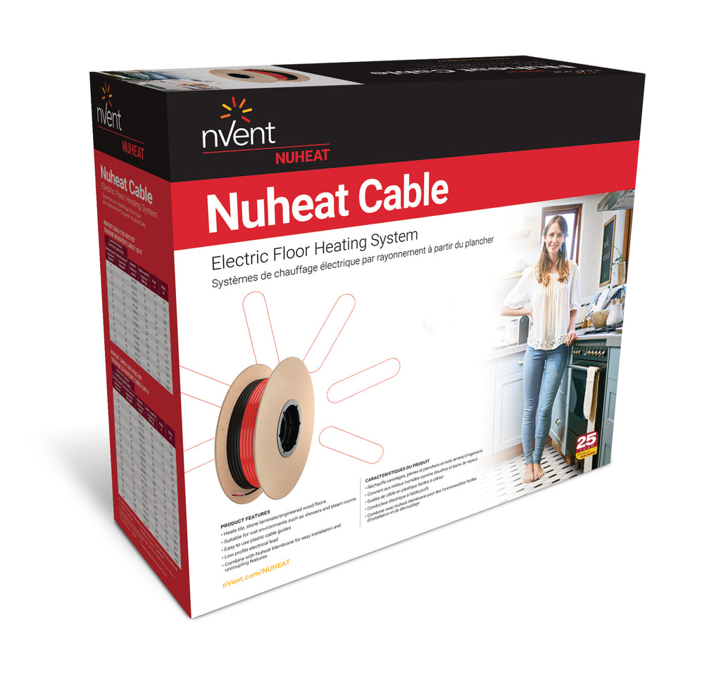 NuHeat 240v Cables Shower Concepts