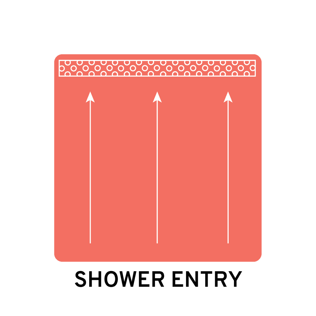 Rapid Recess: Line Drain Kit at the Back Wall – Shower Concepts